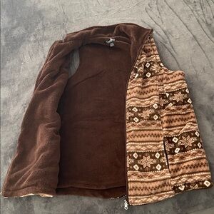 Reversible women’s winter vest